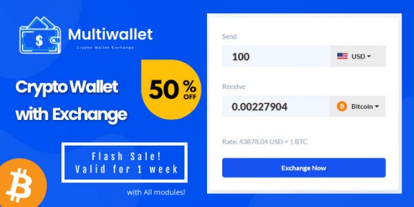 Multiwallet - Crypto Wallet With Exchange Escrow