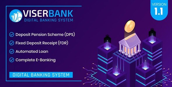 ViserBank - Digital Banking System Script