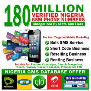 Nigeria Business Database GSM Number And Email Database Download
