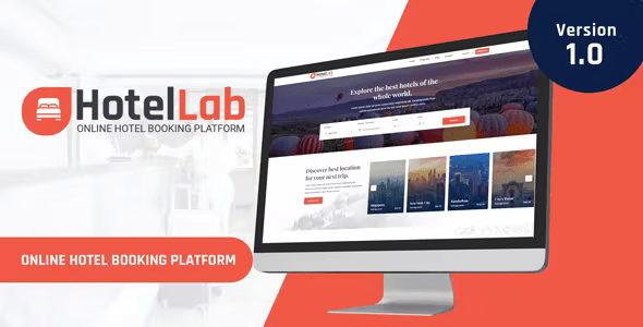 HotelLab - Online Hotel Booking Platform Script