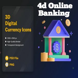 3d 4d online banking script