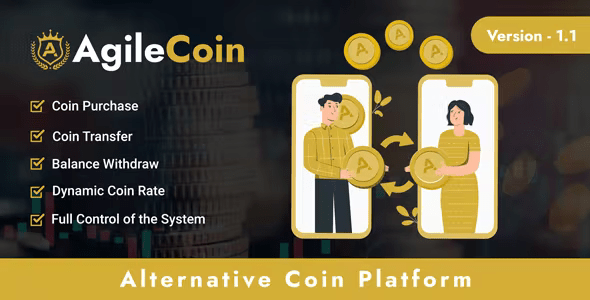 AgileCoin – Alternative Coin Platform Script