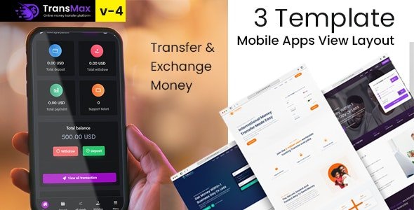TRANS MAX - Online Money Transfer Script