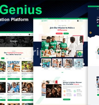 Charity - Dynamic Crowdfunding Platform with Multiple Payment Gateway Script