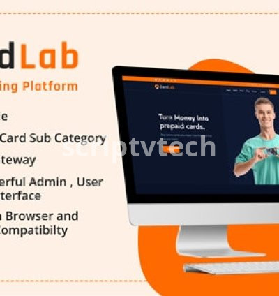 CardLab - Prepaid Card Selling Script