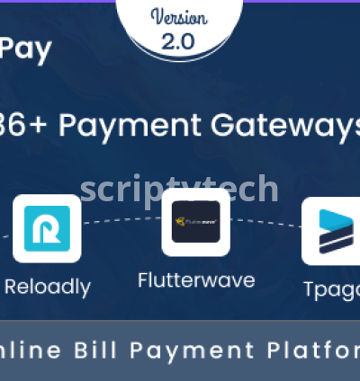 BillPay - Topup, Recharge and Utility Bill Payment Script