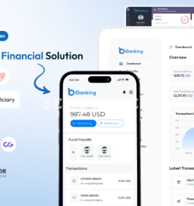 iBanking - Digital Banking and Financial Solution Script