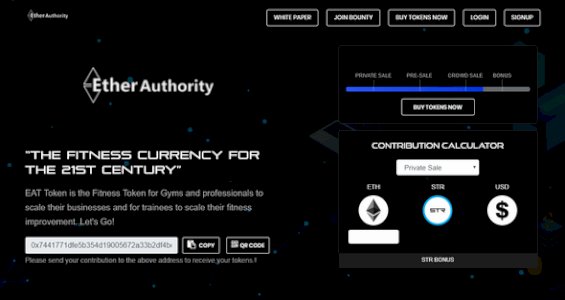 Ether: Initial Coin Offering Script