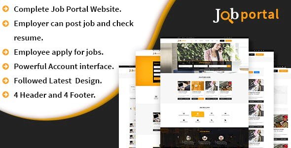 A complete Job portal script