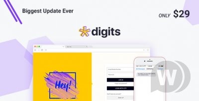  Registration via SMS -  WordPress Mobile Number Signup and Login