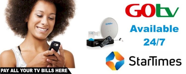 Digital Bills Payment System VTU Business Selling AIRTIME,DATA, GOTV, DSTV, STARTIMES, ELECTRICITY BILLS,NECO,WEAC