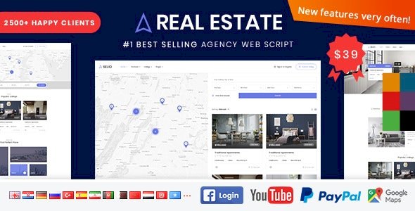 Real Estate Agency Portal  Script v1.6.8