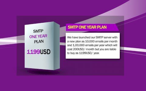 SMTP One year Plan