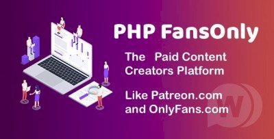 PHP FansOnly Patrons - a platform for paid content creators